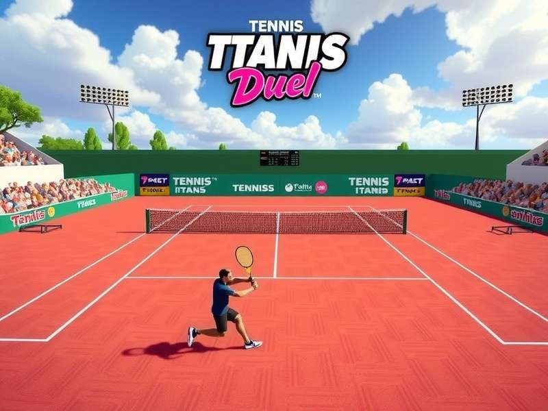 Tennis Titans Duel Gameplay